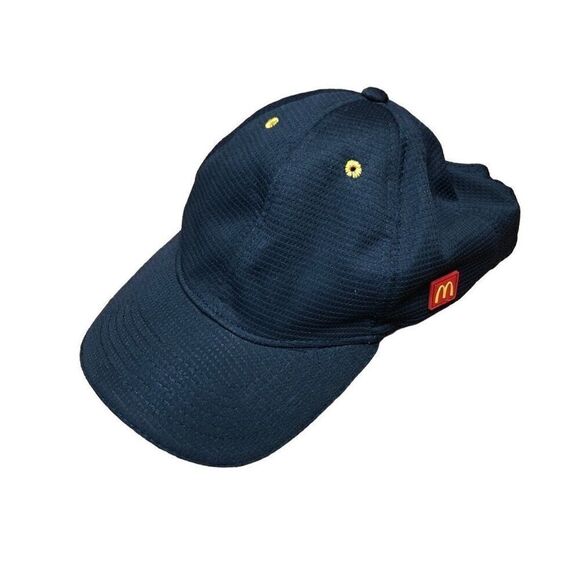 McDonalds Employee Hat Dark Navy Color - Picture 1 of 5
